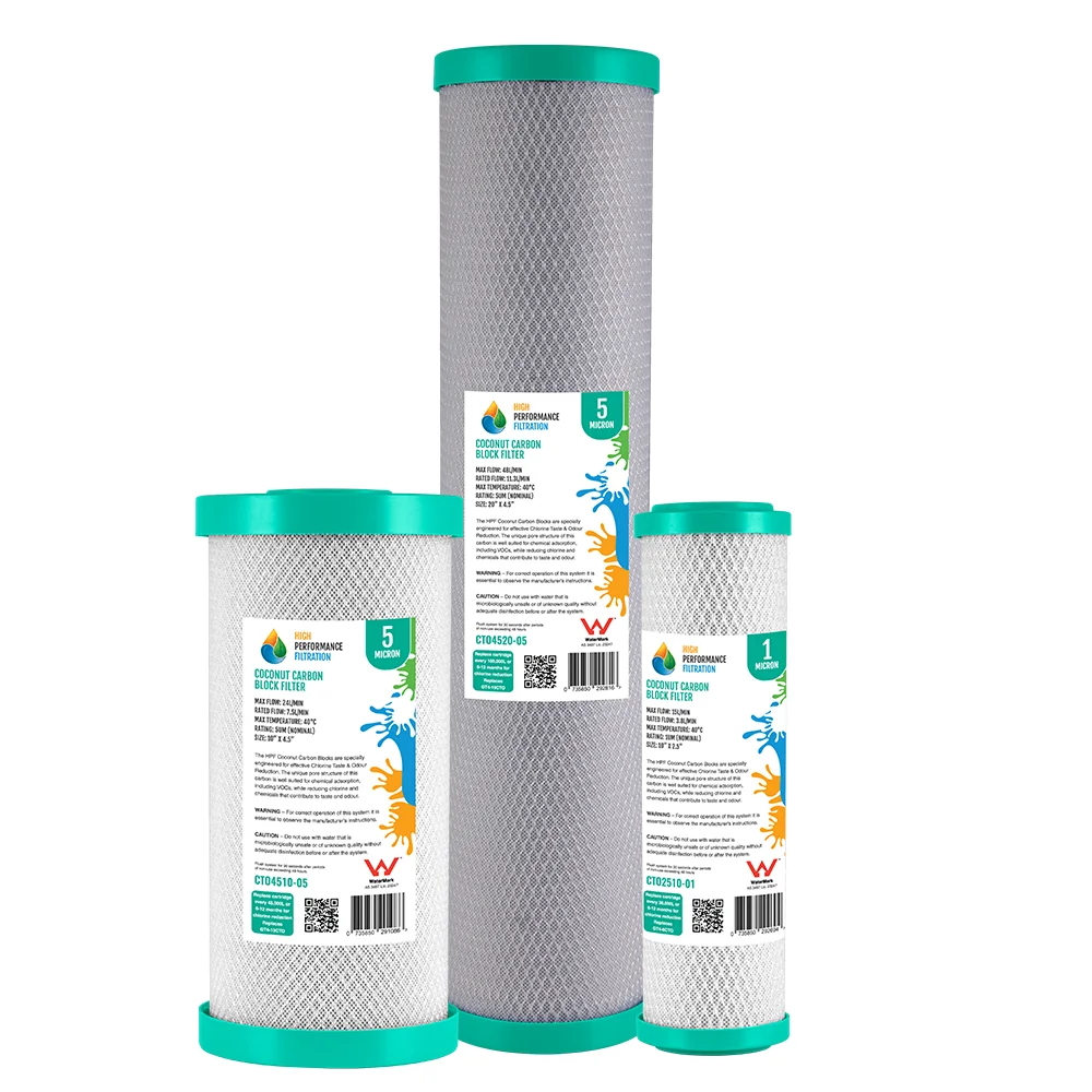 Pure CTO coconut shell carbon block cartridge